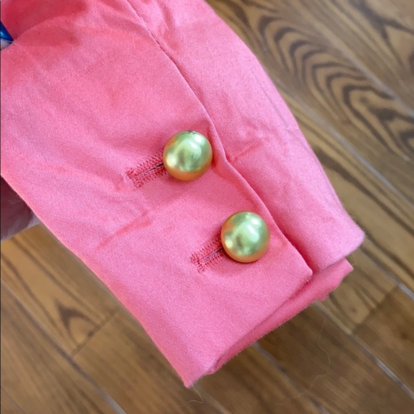 The Webster Pink/Salmon Blazer - Picture 3 of 4